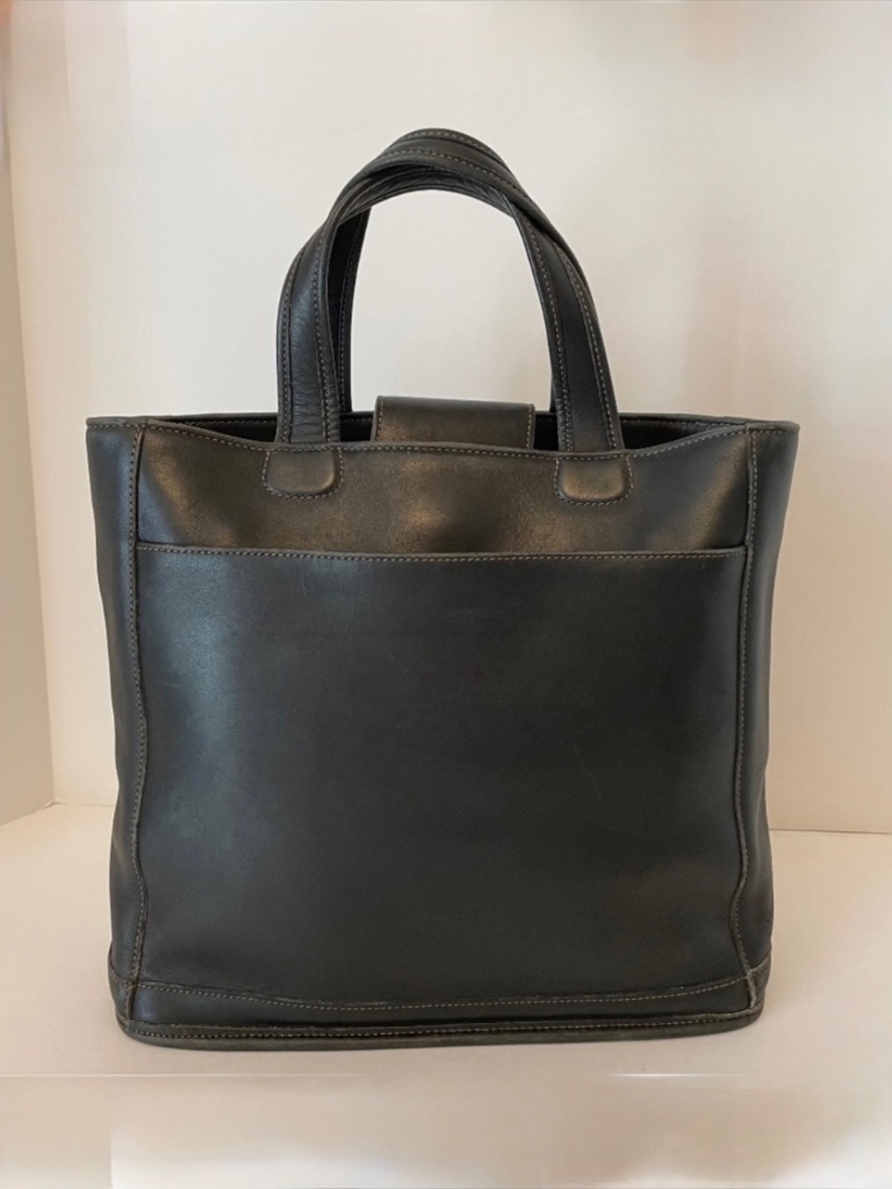 Vintage Coach Bleecker Book Tote/Laptop Bag Black/9314 Made in USA